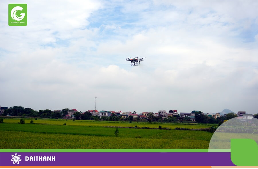 Chiếc máy bay nông nghiệp 540s có chiều cao bay linh hoạt