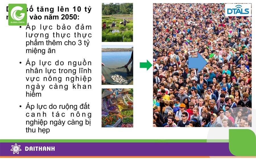 DTALS góp phần giải quyết bài toán khó cho ngành nông nghiệp Thế Giới