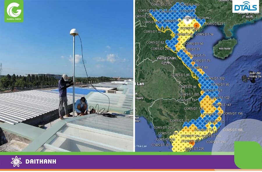 Đại Thành tiên phong xây dựng hạ tầng định vị chính xác ở Việt Nam
