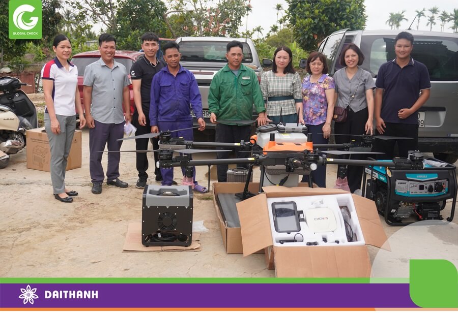 Bàn Giao đợt 1 giải pháp nông nghiệp công nghệ cao của Đại Thành cho Trung tâm Khuyến Nông TP Hải Phòng