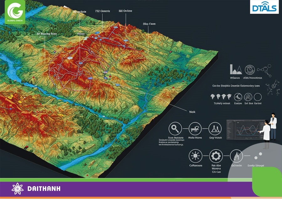 DTALS, LiDAR và GIS là dữ liệu đầu vào hoàn hảo xây dựng hệ thống giám sát thiên tai