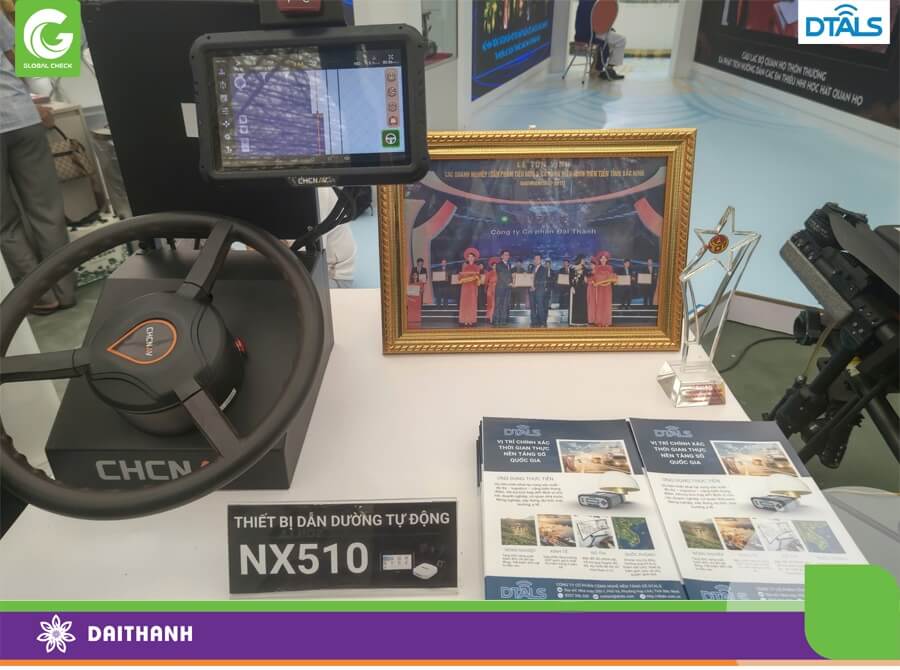 Mô hình thiết bị dẫn đường tự động NX510 tại sự kiện