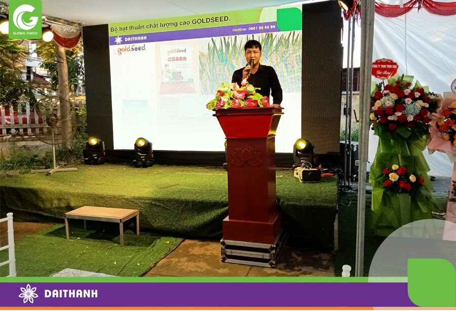 Đại diện Đại Thành phát biểu tại sự kiện