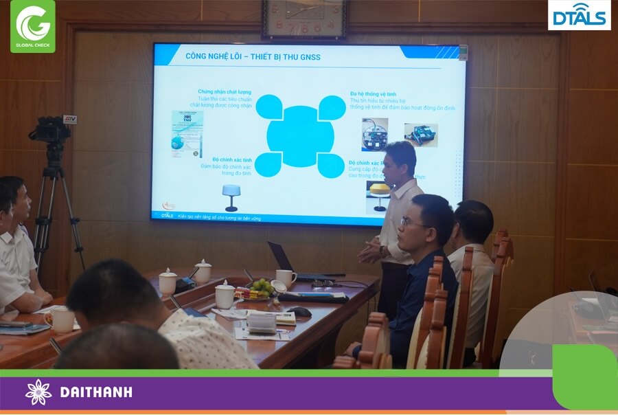 DTALS kết hợp bộ thu tín hiệu là công nghệ lõi dự án chuyển đổi số
