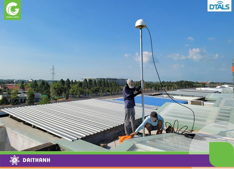 Đại Thành đang xây dựng hệ thống các trạm định vị chính xác DTALS