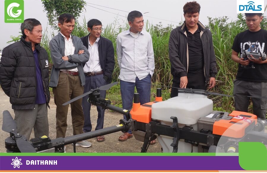 Đại điền Yên Định tìm hiểu máy bay nông nghiệp 540s