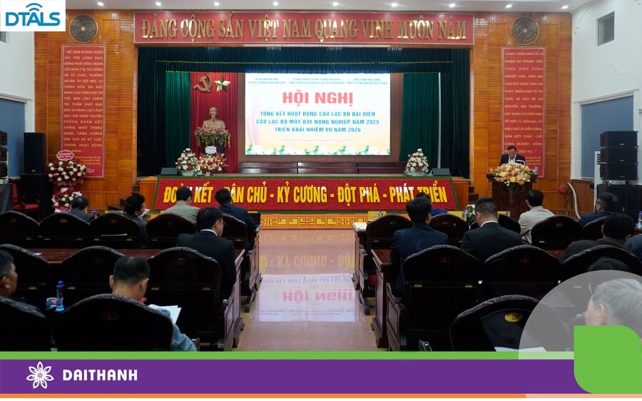 Hội trường Hội thảo tổng kết 2025 và định hướng 2026