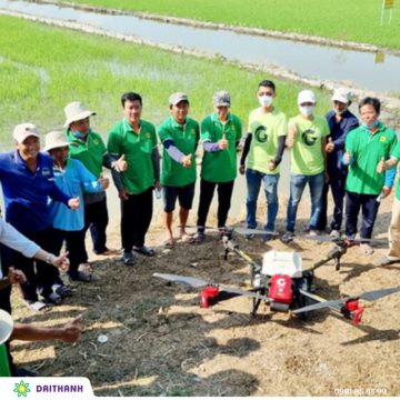 Chuyển đổi số nông nghiệp tại An Giang dùng máy bay không người lái