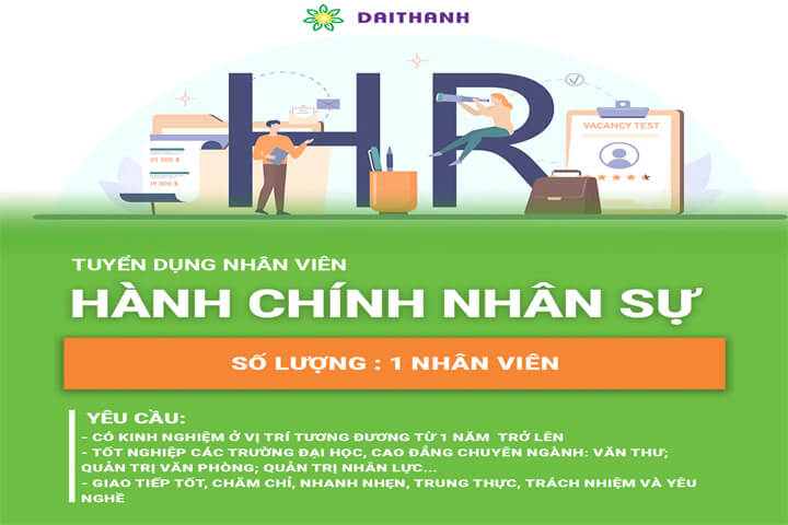 tuyển dụng hành chính nhân sự