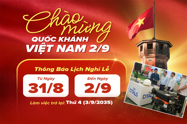 Thông Báo Nghỉ Lễ Quốc Khánh 2/9 – Công Ty Đại Thành