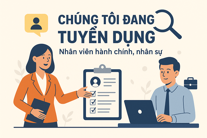 Tuyển Dụng- Nhân viên Hành chính Nhân sự